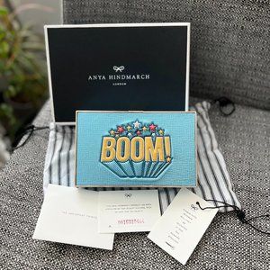 ANYA HINDMARCH  Boom hard case clutch bag